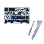 PROMO: Kit di 215 bottoni gruppo VAG + 2 attrezzi in metallo rimuovi r...