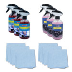 PROMO: Kit pulizia cerchi e carrozzeria con decontaminante, sgrassator...