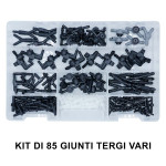 Kit di 85 giunti e deviazioni tergi per impianto tergicristalli