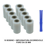 Promo 10 bobine copri-volante e impugnatura scorrevole in omaggio