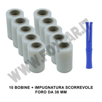 Promo 10 bobine copri-volante e impugnatura scorrevole in omaggio