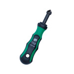 Svasatore per metalli leggeri, plastica e legno da 12 mm con impugnatu...