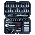 Set chiavi a bussola 1/4" con prese SuperLock da 53 pezzi