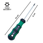 Cacciavite Torx Security&nbsp; T10 x 80 con impugnatura ergonomica