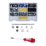 PROMO: Kit 325 fissaggi per guarnizioni cofano e porta + Leva staccabo...