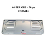 Portatarga anteriore personalizzati in alluminio SERIGRAFIA DIGITALE, ...