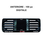 Portatarga anteriore personalizzati in polipropilene (PPL) SERIGRAFIA ...