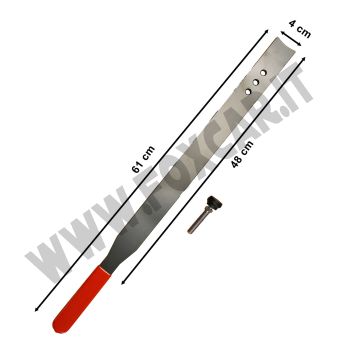 Leva smontaggio semiasse da 61 cm con piede snodato regolabile