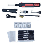 Kit saldatura plastica a caldo con 160 graffette, 2 reti metalliche e ...