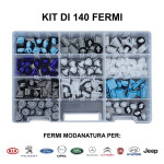 Kit ferma modanature con graffette e bottoni per Hyundai, Kia, Jeep, O...