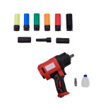 PROMO: Set 9 bussole per cerchi auto + Avvitatore pneumatico con attac...
