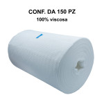 Rotolo panni per lucidatura auto in pura viscosa 100%, morbidi e assor...