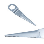Lama da taglio FEIN dentata singola per utensili oscillanti, dritta co...