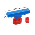Ventosa levabolli grandine rettangolare 50x7 mm per riparare ammaccatu...
