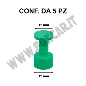 Ventose levabolli rotonde 12 mm  per colla a caldo, per grandine e ammaccature