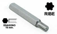 Chiavi a inserto con impronta RIBE M12 esagono 10 mm, lunghezza totale...