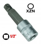 Bussola impronta XZN con foro da M6 mm lunghezza 100 mm