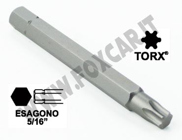 Chiave a inserto TORX da 30 esagono cinque sedicesimi