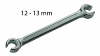 Chiave aperta per raccordi tubi freni da 12-13 mm