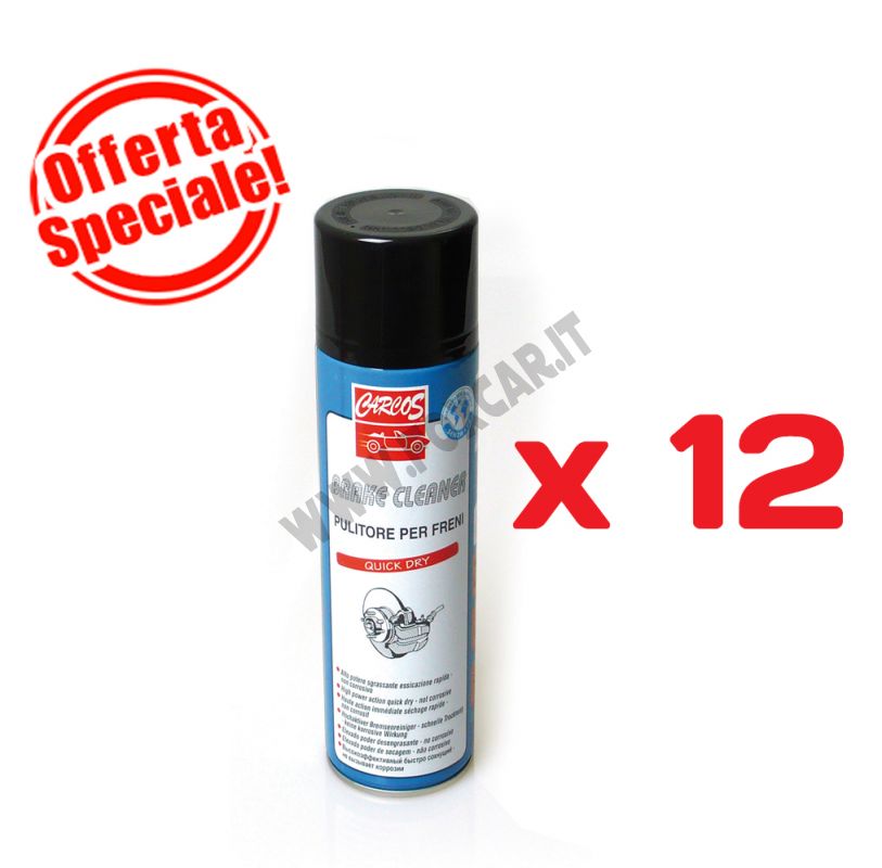 Pulitore spray sgrassante per pulizia freni e frizioni - CHIMICA X OFFICINA  - Foxcar Foxcar