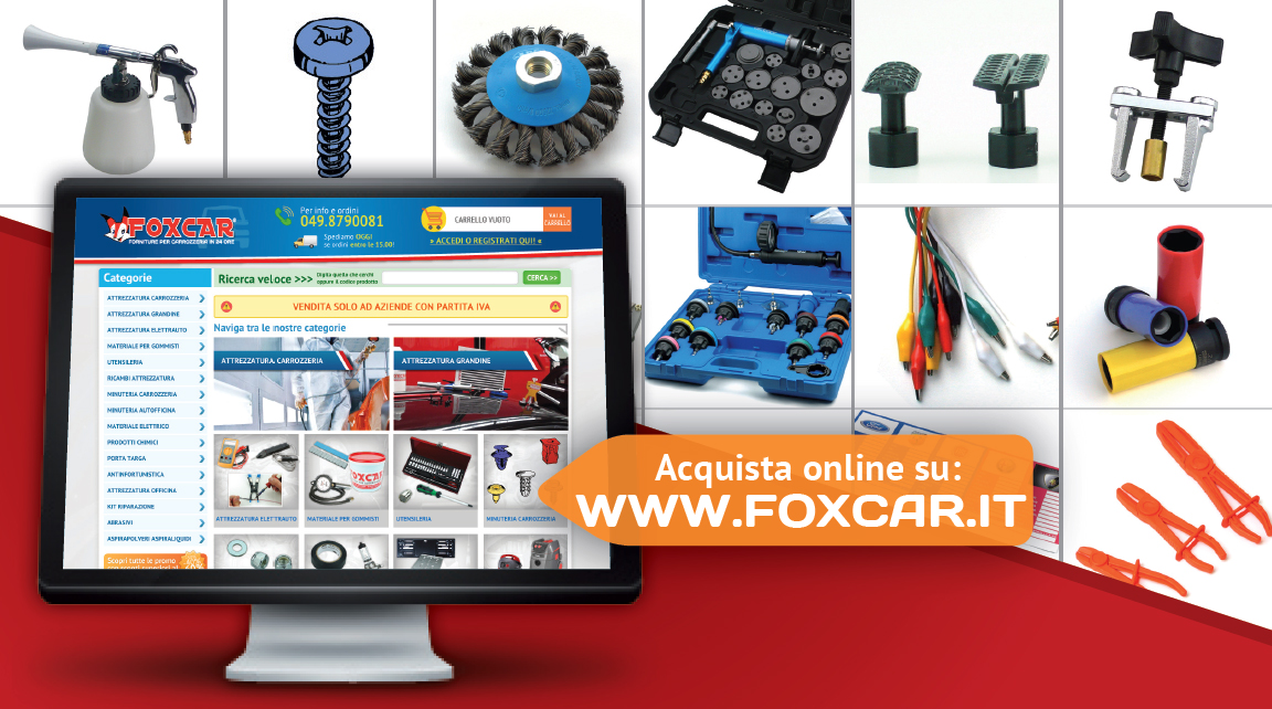 Attrezzatura Officina - Vendita utensili per meccanici e autoriparatori -  Foxcar